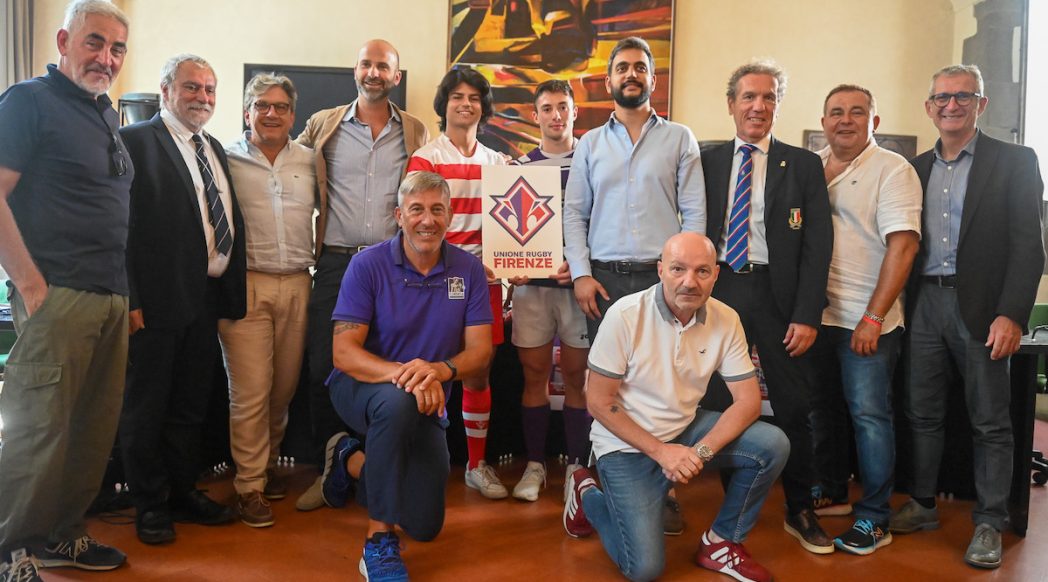 Unione Rugby Firenze si è presentata in Palazzo Vecchio